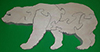 False Bay Wooden Jigsaw Puzzle 30 Polar Bear Ysbeer
