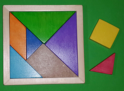 False Bay Hand Made Wooden Jigsaw Puzzle 56 Lamb Mauve